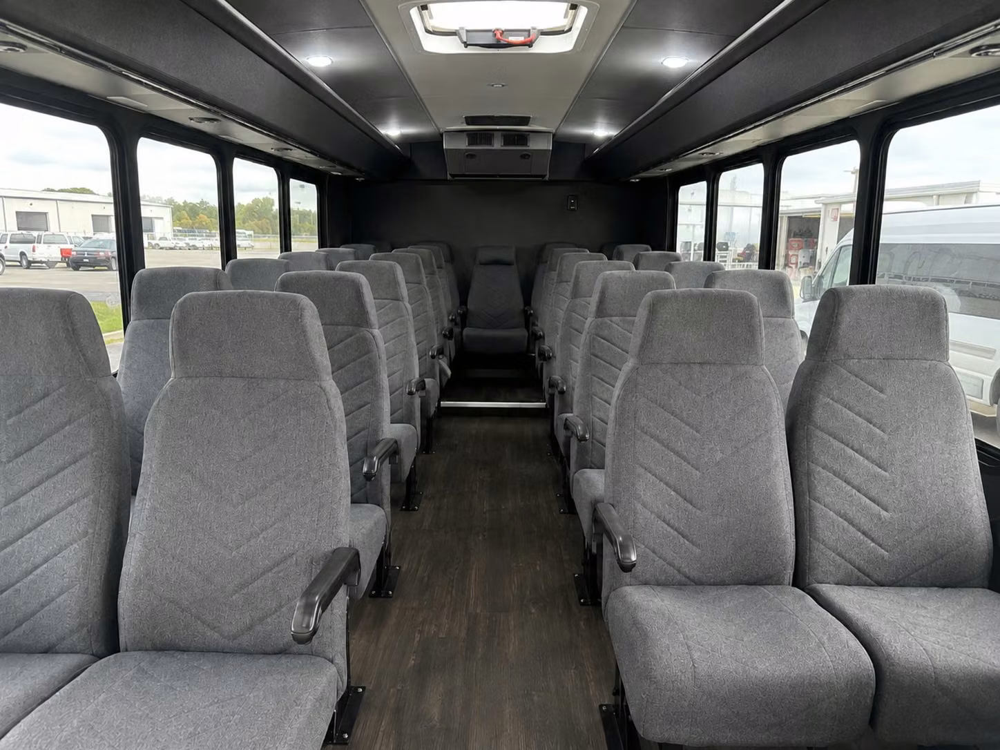 20 passenger minibus interior