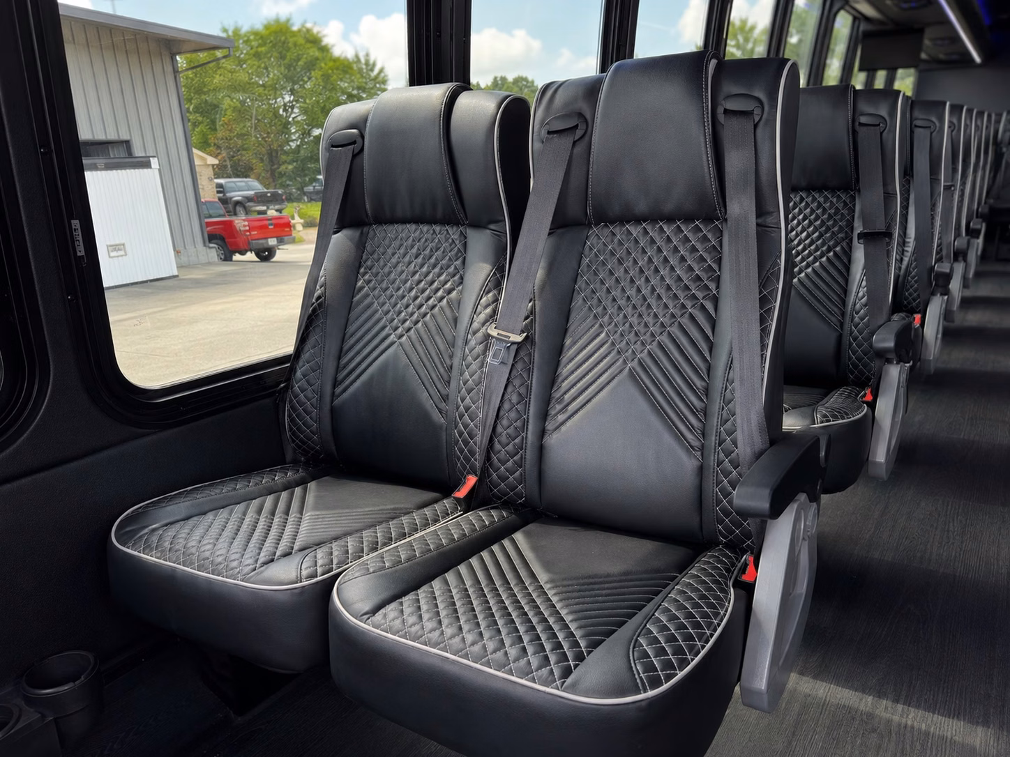 charter buses in ontario for large prom groups coordinating across multiple neighborhoods