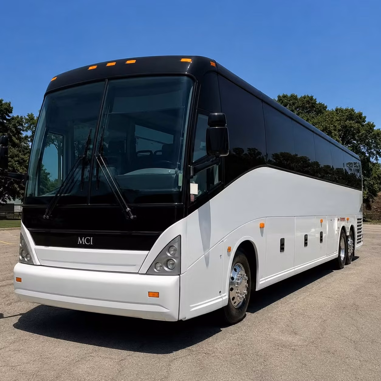 ontario 56 passenger charter bus rental